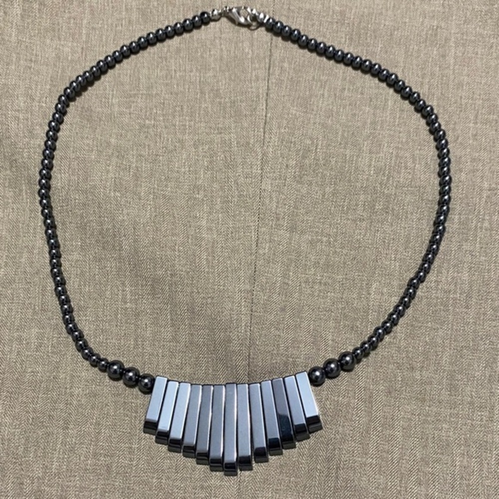 Hematite Necklace!